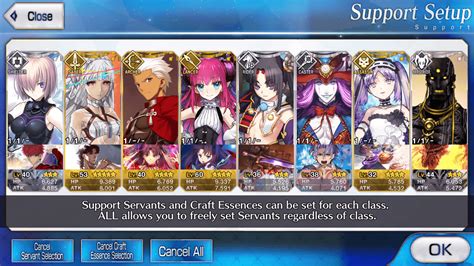 fgo support list|Fate/Grand Order Official Facebook.